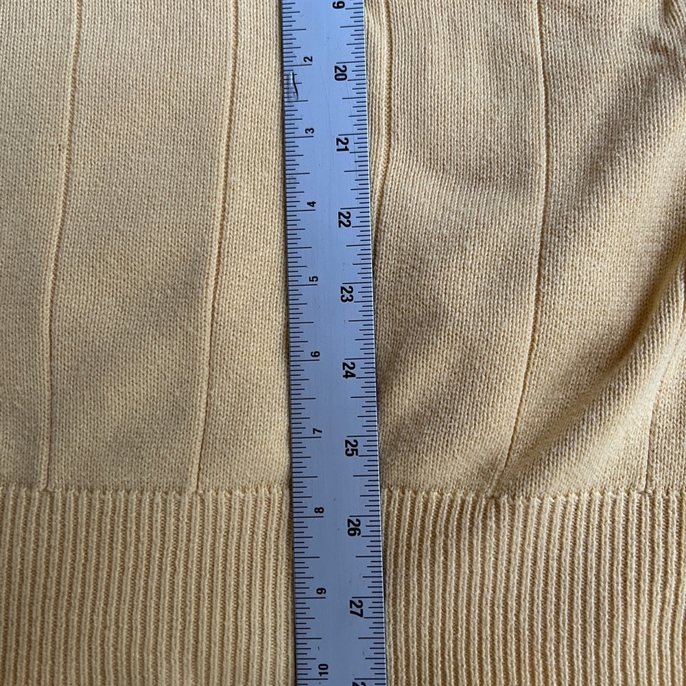 Polo Ralph Lauren knit men sweater yellow Sz xxl - Picture 9 of 10